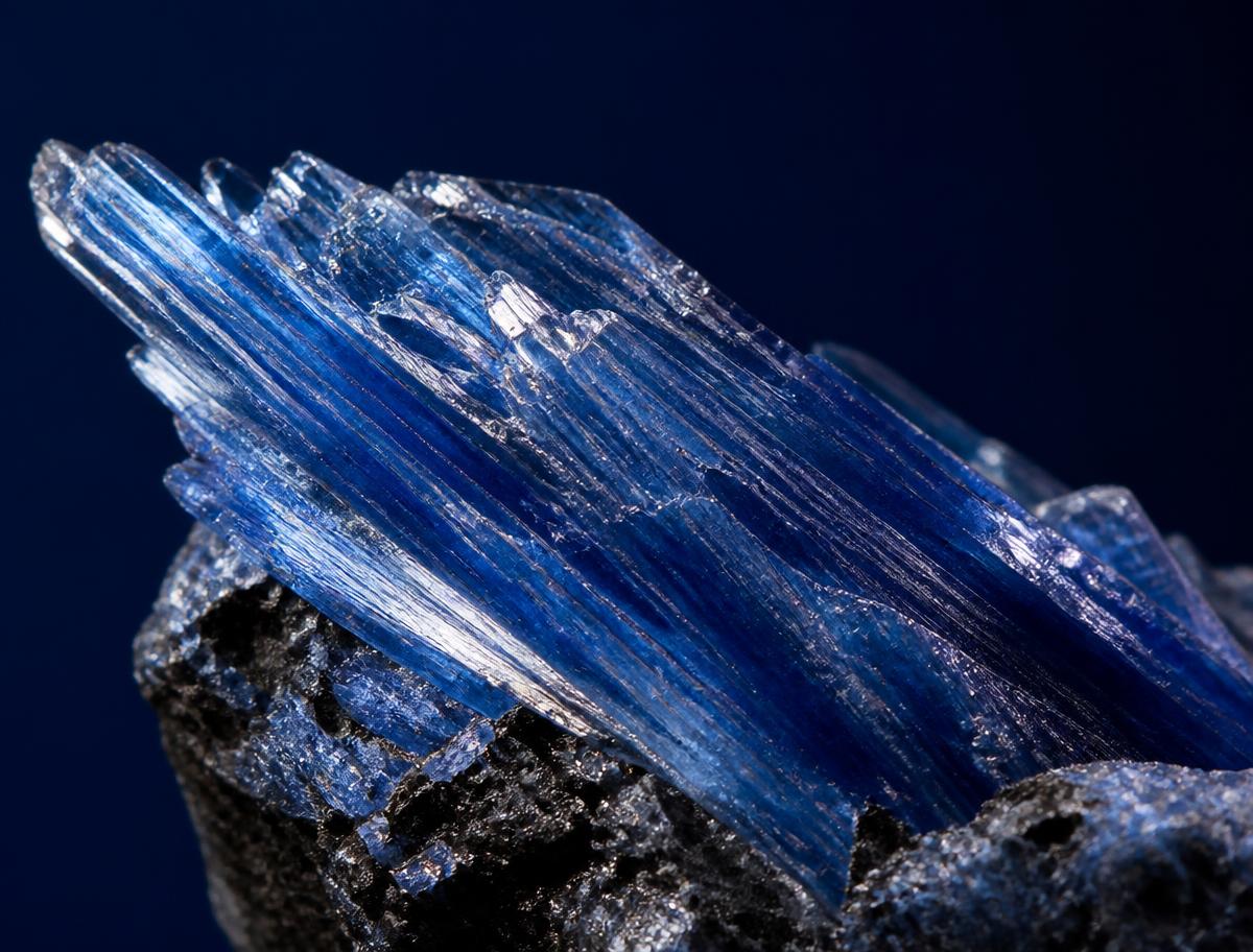 Blue Kyanite — the jewel of Day 16, the Law of the Passage