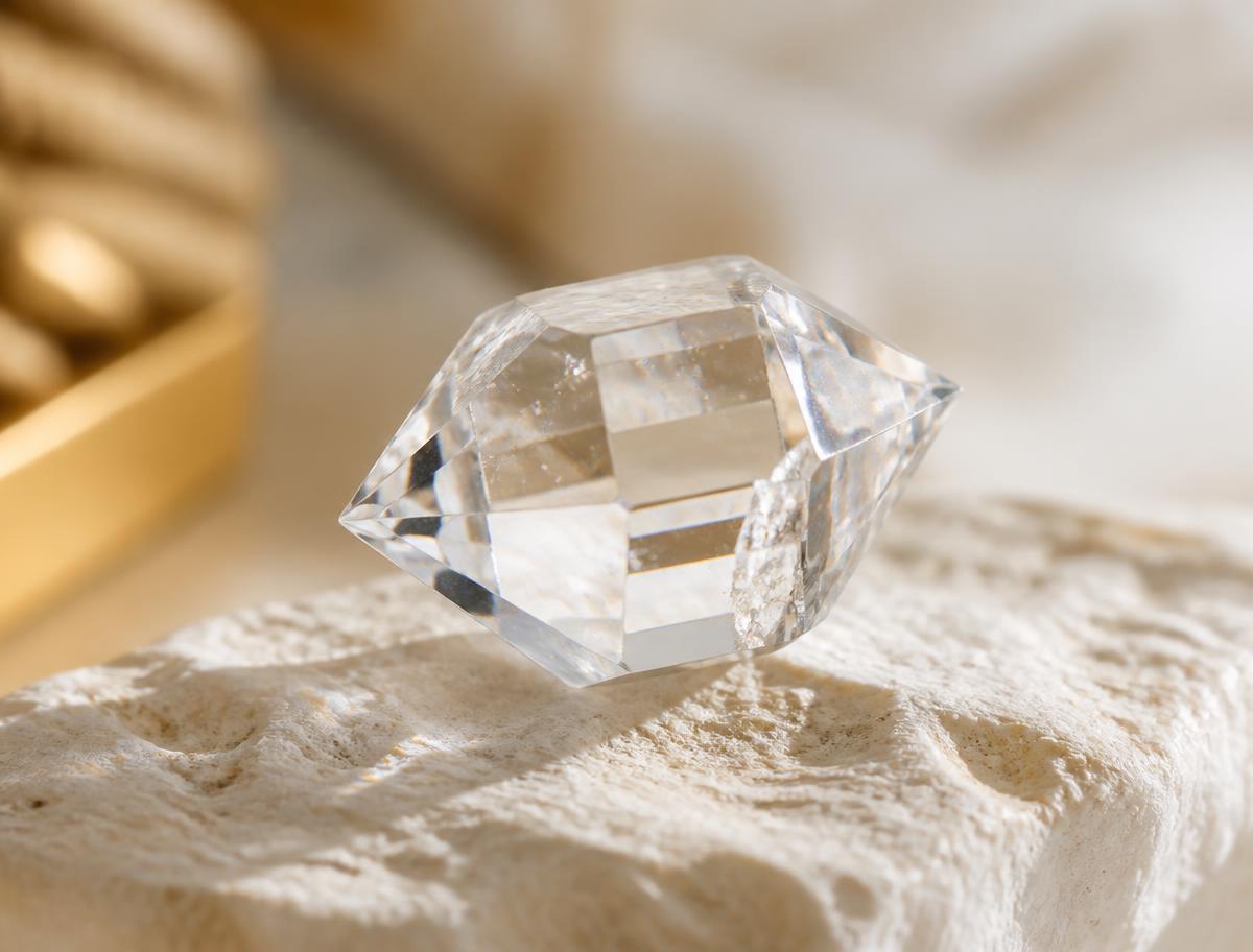 Herkimer Diamond — the jewel of Day 27, the Law of the Perfecting