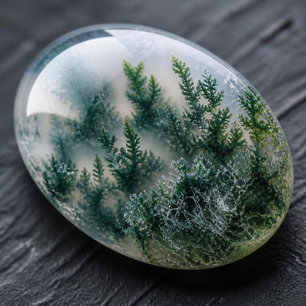 Moss Agate — the jewel of Day 19, the Law of the Productivity
