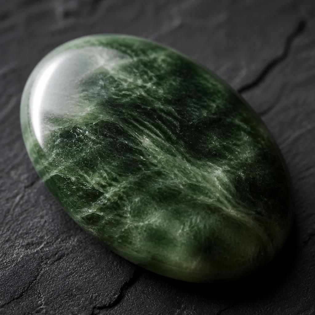 Nephrite Jade — the jewel of Day 20, the Law of the Prowess